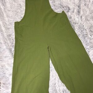 Olive Green Women's Jumpsuit